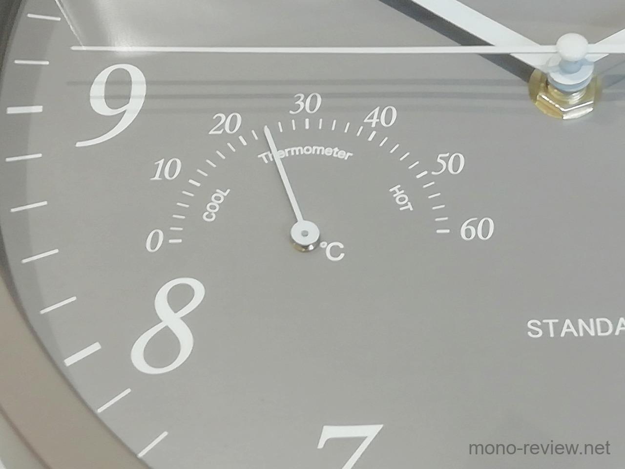 3COINS, 湿温計付き掛時計