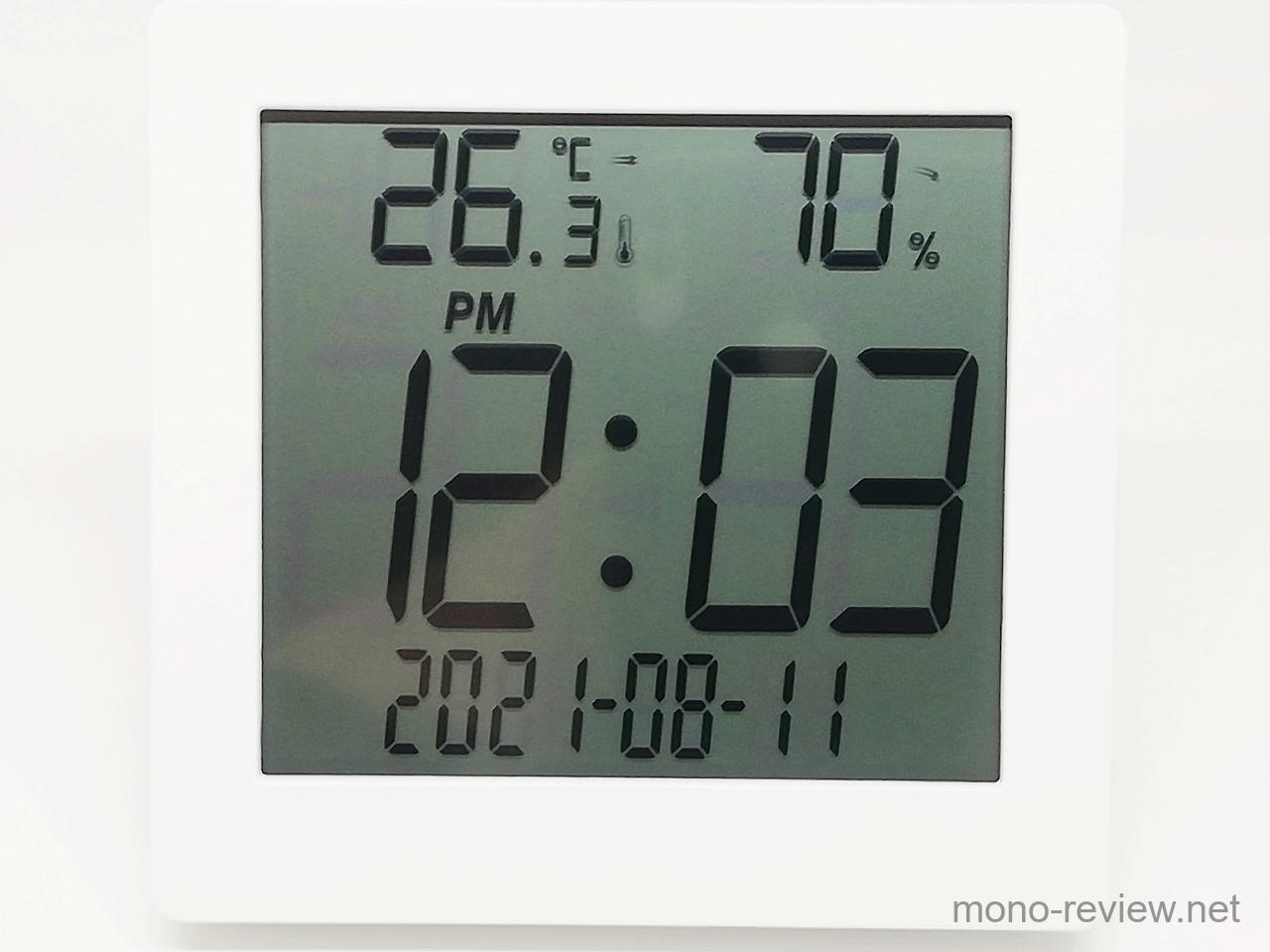 ダイソー デジタル温湿度計 レビュー