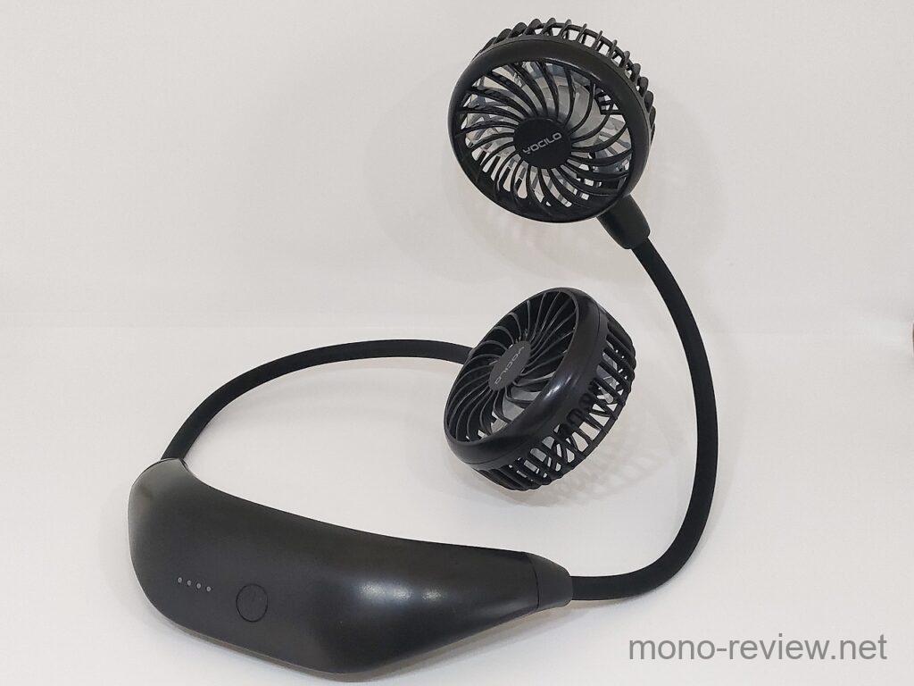首掛け扇風機 360度 レビュー YOCILO