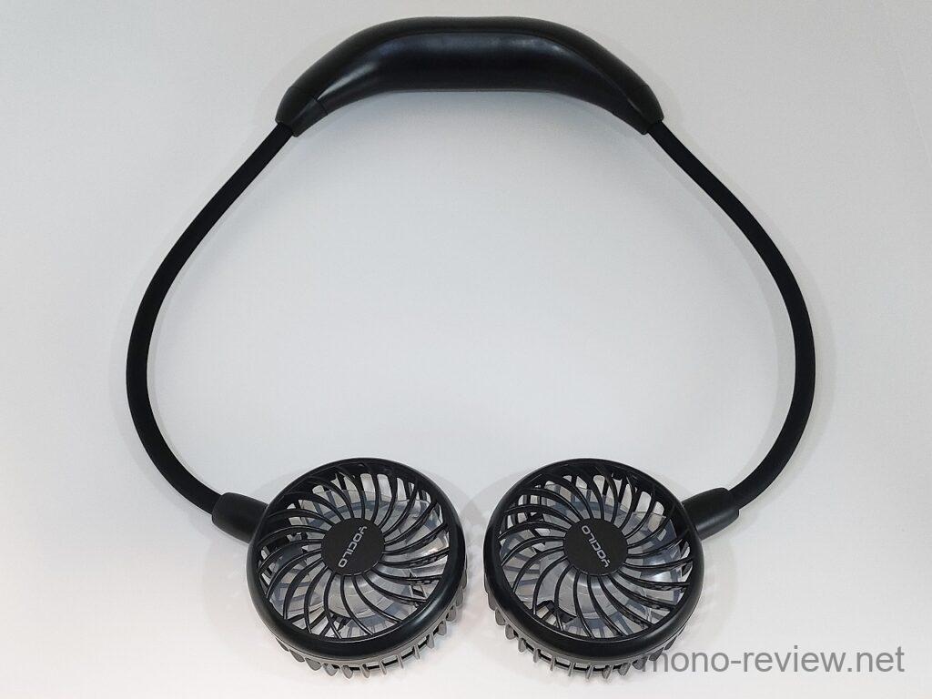 首掛け扇風機 360度 レビュー YOCILO