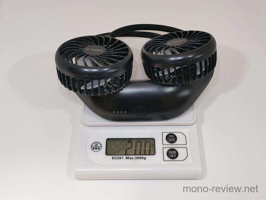首掛け扇風機 360度 レビュー YOCILO