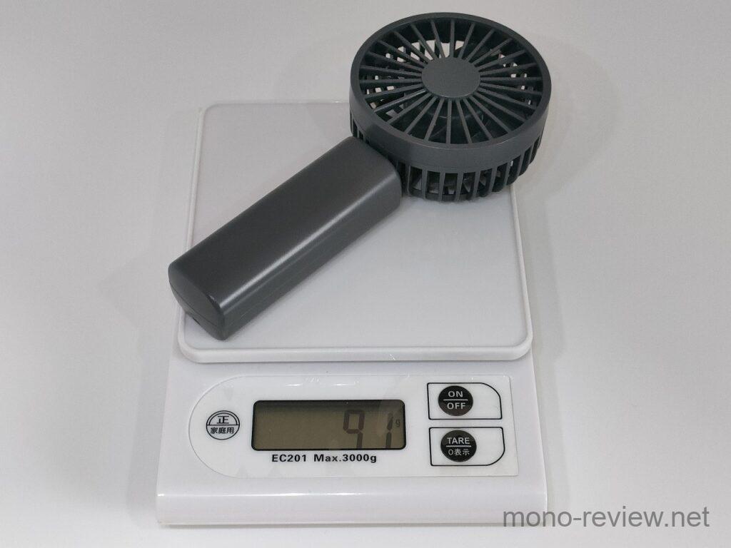 無印良品 充電式コンパクトハンディファン 最新版 レビュー